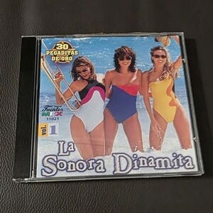La Sonora Dinamita 30 Pegaditas de Oro Vol. 1" Music CD 2001 Rare Colombian cumb